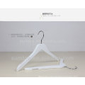 Good Quality Factory Supplier Wood Shirt Hanger White